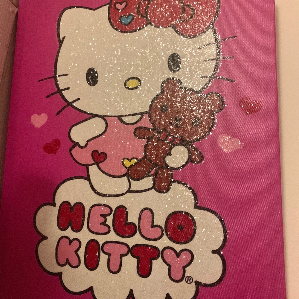Hello kitty wall decor